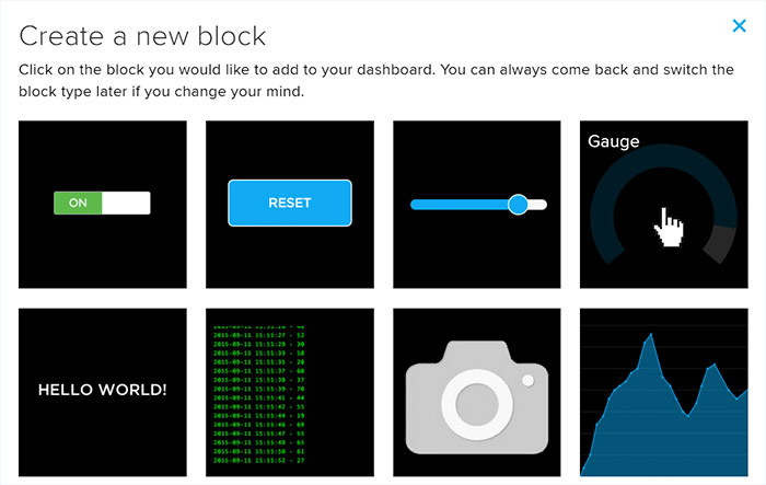 Adafruit create another Blcok