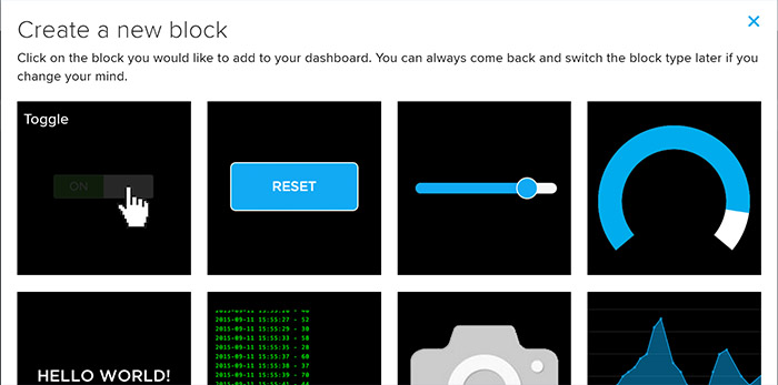 Adafruit select Toggle