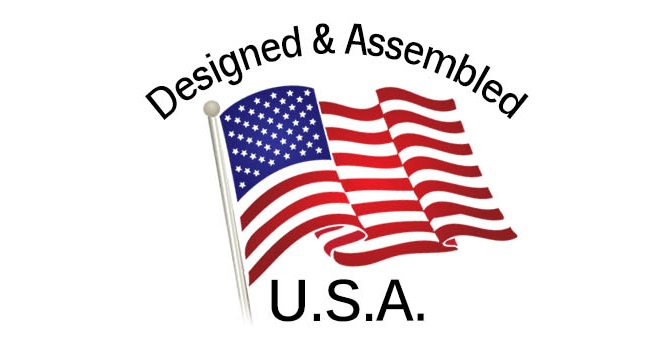 Designed and Assembled in the USA