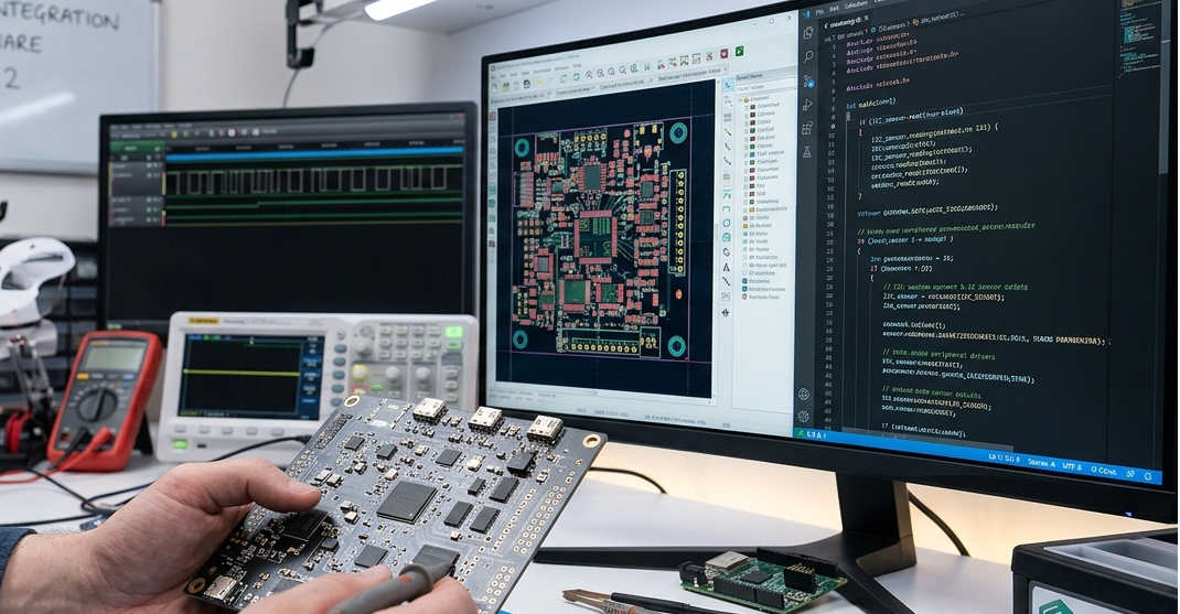 Engineering services — schematic capture, PCB layout, firmware development