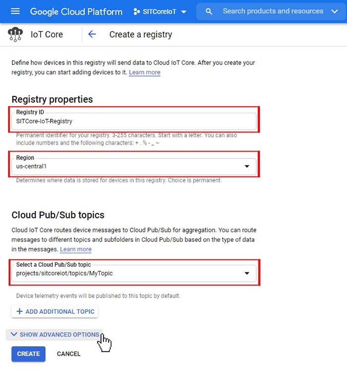 GCloud Name Registry