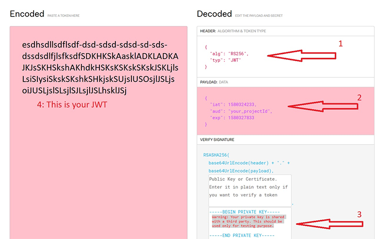 How to download generate JWT