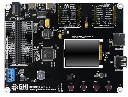 SC20100S Dev Board